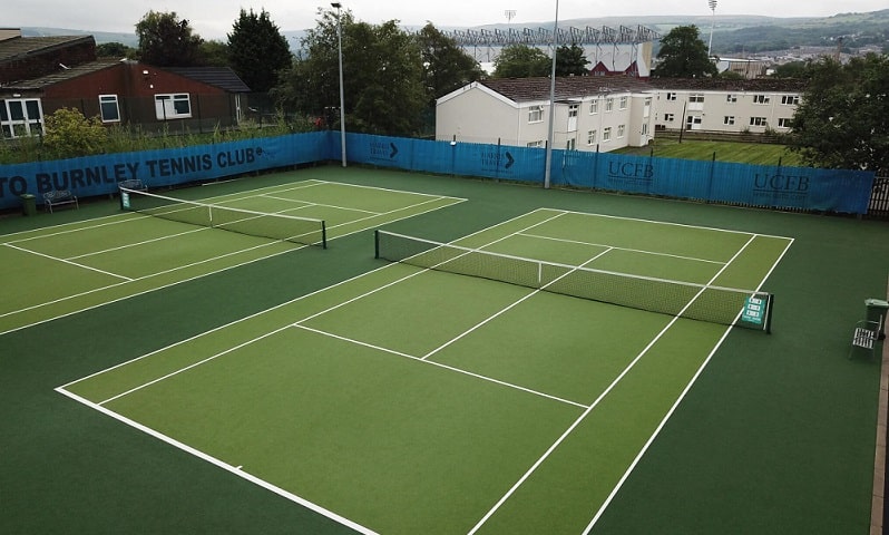 زمین تنیس چمن مصنوعی و کارپت