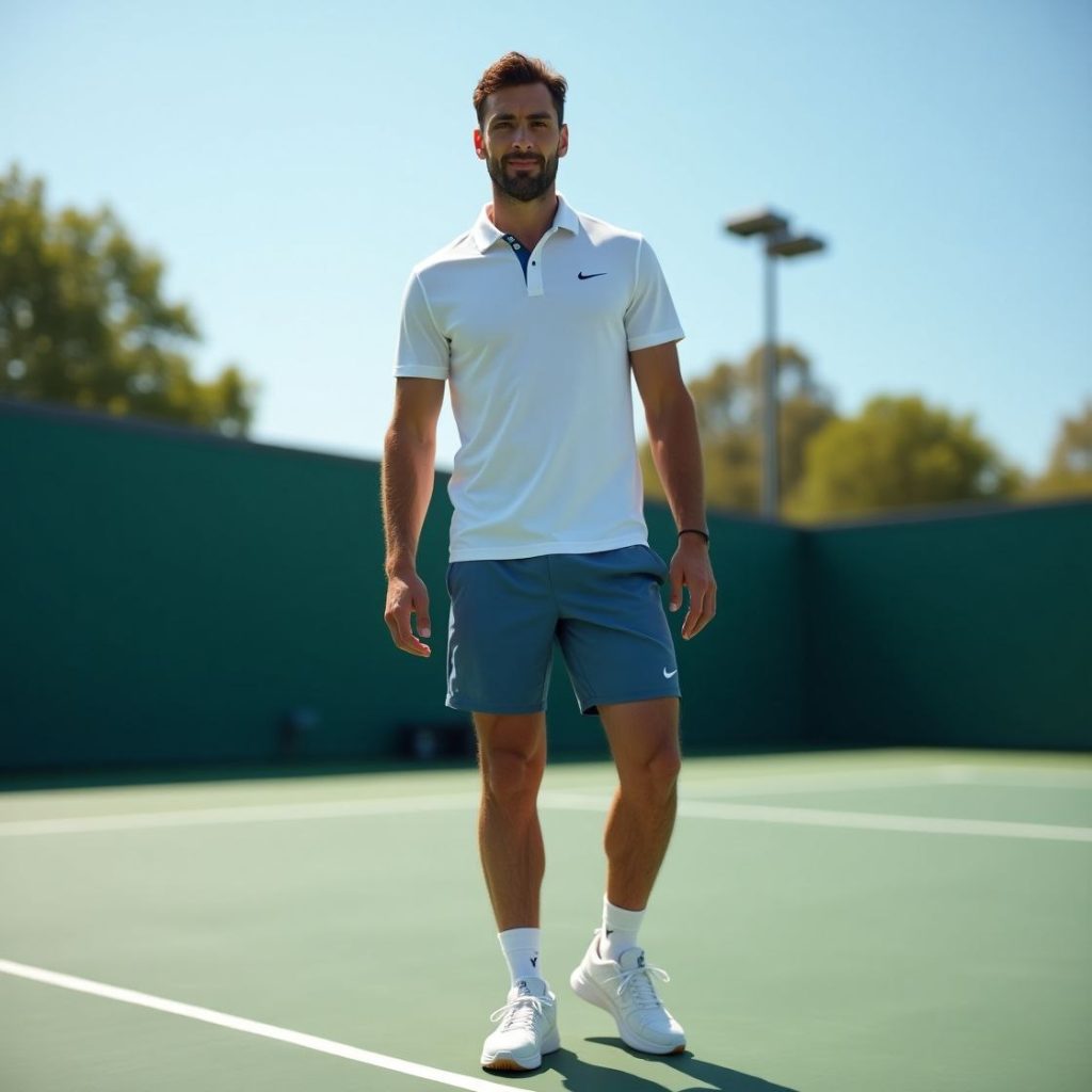 راهنمای انتخاب لباس تنیس برای آقایان