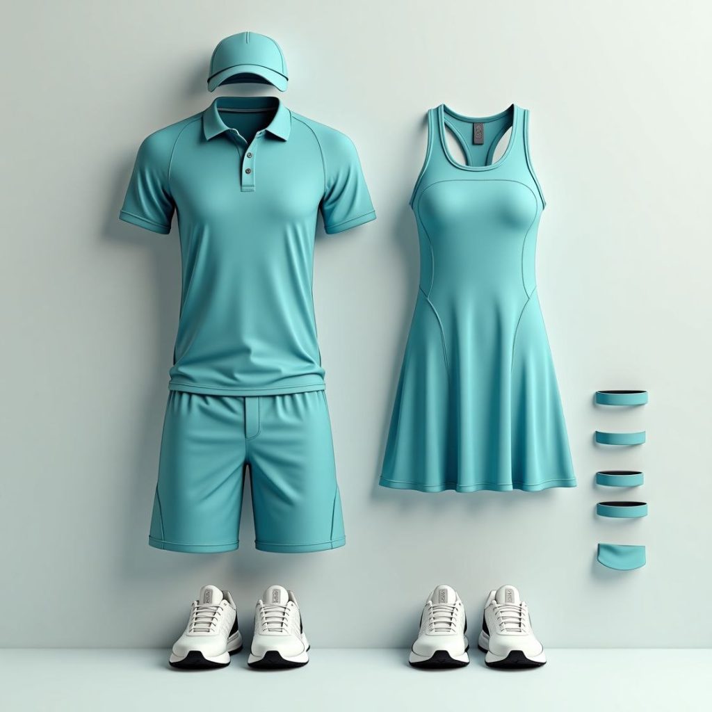 اصول کلی در انتخاب لباس تنیس برای هر دو جنسیت