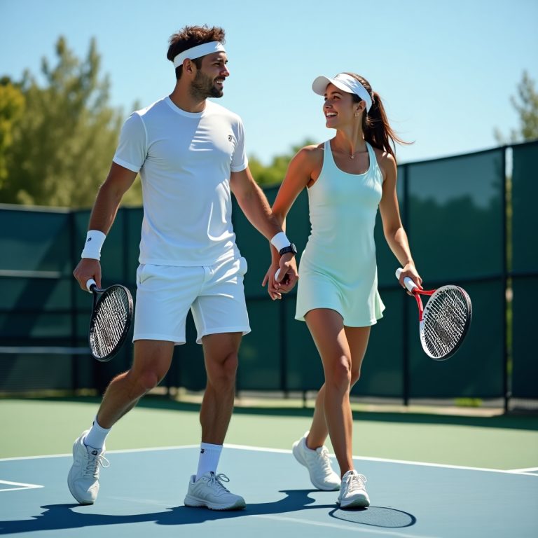 انتخاب لباس تنیس برای آقایان و بانوان