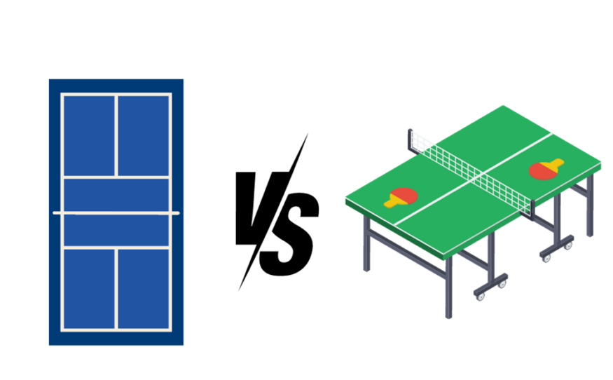 زمین بازی تنیس و پینگ‌پنگ​
