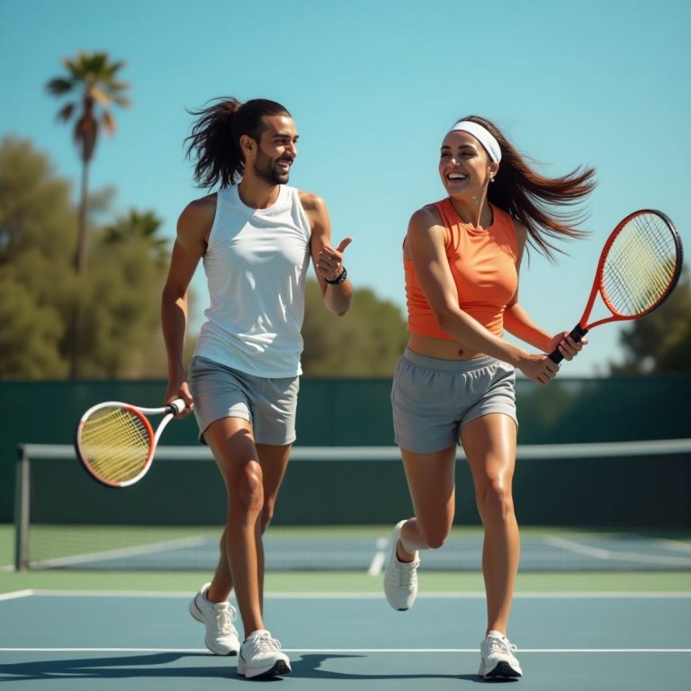 مزایای بازی تنیس برای بدن