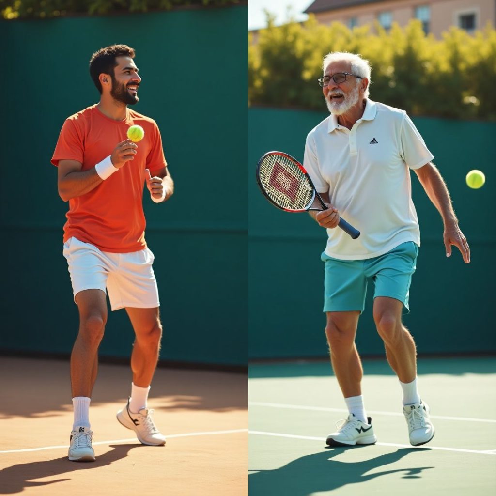 تنیس: ورزشی مناسب برای هر سن و سطح مهارت