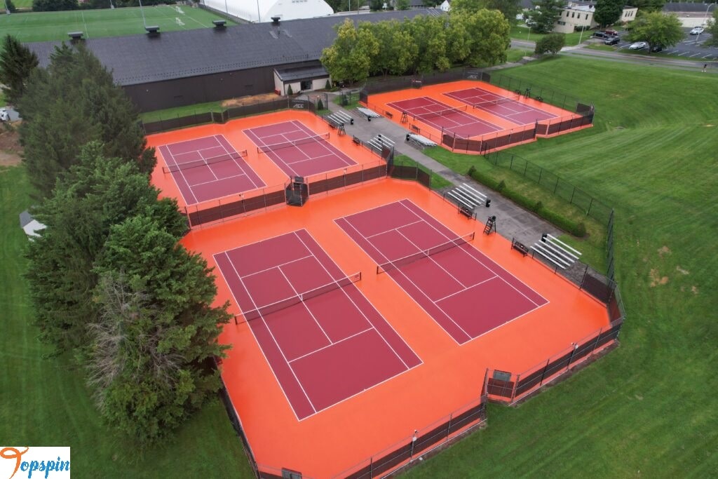 کف پوش زمین تنیس کوشن کورت و پلی‌یورتان