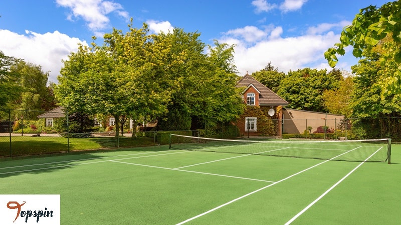 هزینه ساخت زمین تنیس شخصی در ویلا یا منزل