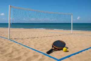 نگهداری زمین تنیس ساحلی