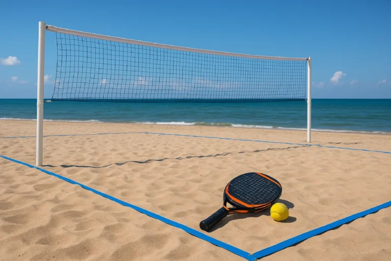 نگهداری زمین تنیس ساحلی