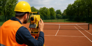 اهمیت نقشه‌برداری در ساخت زمین تنیس