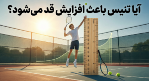 آیا تنیس باعث افزایش قد می‌شود؟