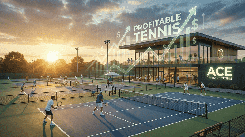 درآمد باشگاه تنیس