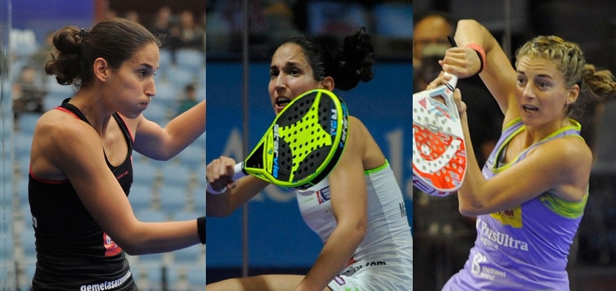 بهترین بازیکنان زن پدل